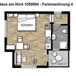 아파트 Haus Am Hoevt - 4 *